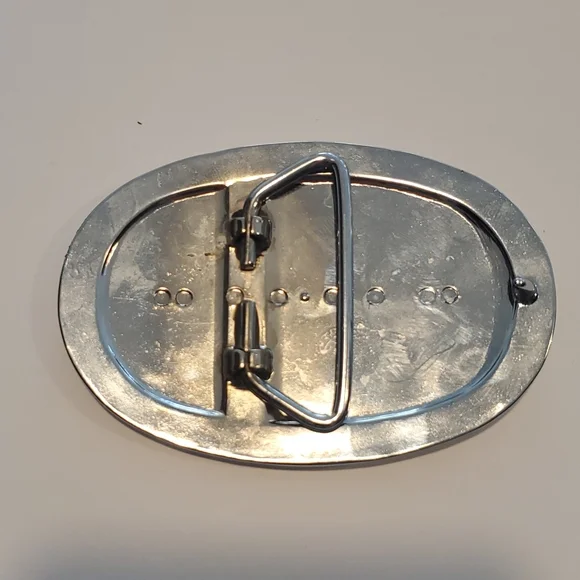 Vintage 90s Rodeo Western Belt Buckle American - Picture 2 of 4